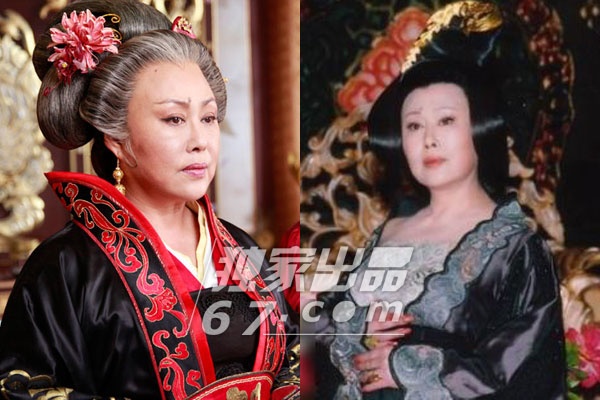 “Lão thái quân” Tư Cầm Cao Oa với tạo hình phúc hậu gây tranh cãi của Võ Tắc Thiên tuổi xế chiều trong Vô tự bi ca.