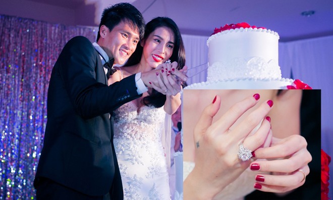 Nhung chiec nhan cuoi kim cuong dat gia cua sao Viet hinh anh