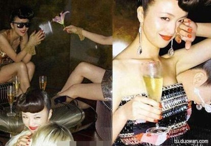 Trái với hình tượng nữ thần giản dị, khi màn đêm buông xuống mỹ nhân của Sắc, Giới trông hoàn toàn khác lạ với khuôn mặt được trang điểm cầu kỳ và không ngại “ăn chơi tới bến”. Nữ diễn viên rất táo bạo không kém các cô gái khác khi diện bộ đồ sexy và uống rượu “thả phanh”.