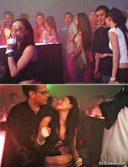 Khi những hình ảnh ăn chơi trong hộp đêm bị lộ ra ngoài, Trương Bá Chi nhận nhiều sự chỉ trích của người hâm mộ. Nhiều người cho rằng, chính tính cách phóng túng của ngôi sao Vô cực là một trong những nguyên nhân khiên cô rơi vào sự cố ảnh với Trần Quán Hy hồi năm 2008. Vụ việc khi đó đã làm chấn động làng giải trí xứ Cảng.