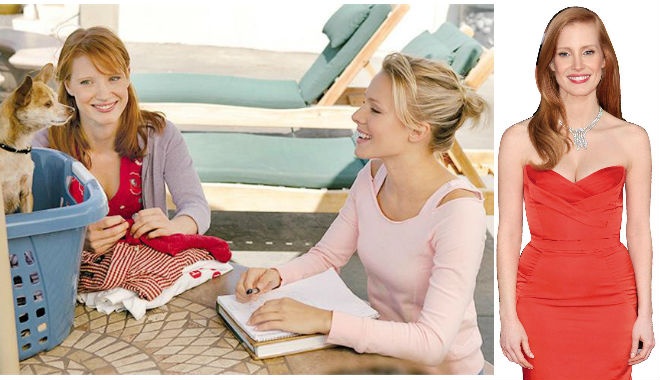 Trước khi có được đề cử giải Oscar, Jessica Chastain từng đóng vai người phụ nữ tên Sarah Williams trong một tập của phim Veronica Mars tháng 11–2004. Khi đó cô 27 tuổi.