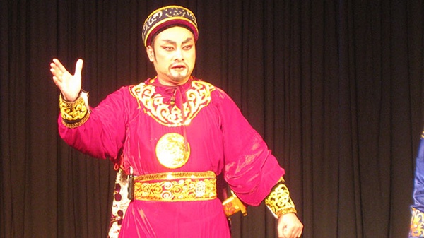 Người nghệ sĩ với niềm đam mê tuồng cổ.
