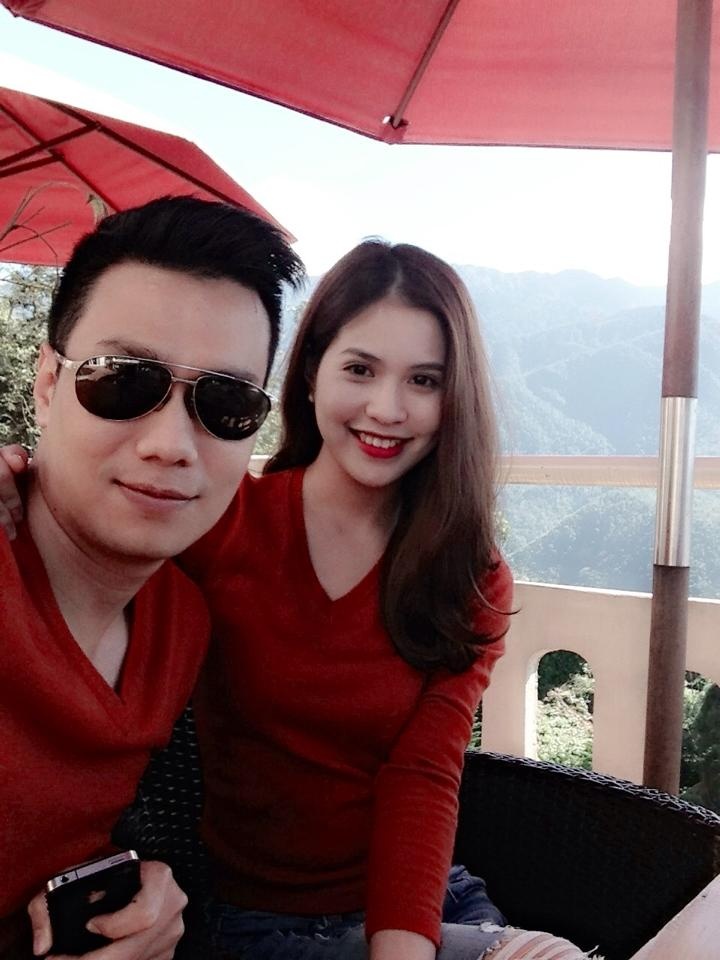 Nam diễn viên thường xuyên khoe những bức ảnh tình tứ với bạn gái 9x trên trang cá nhân.