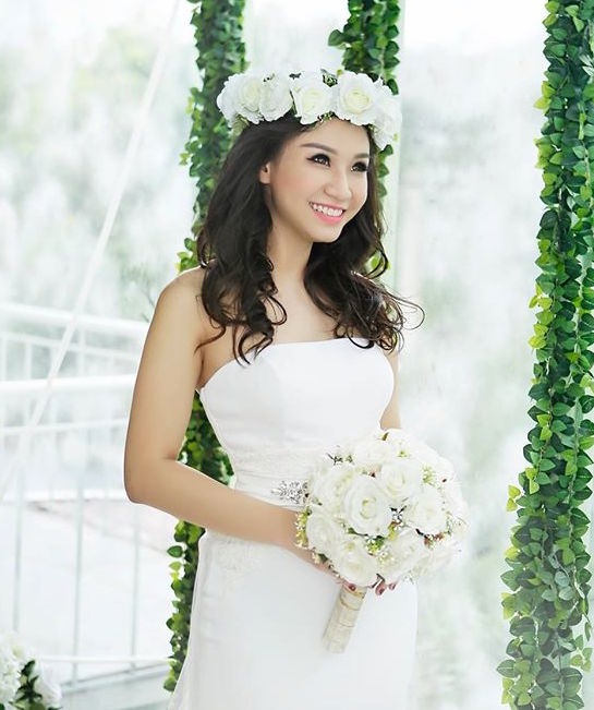 Quỳnh Trâm - vợ của nam diễn viên Saetti Baggio.