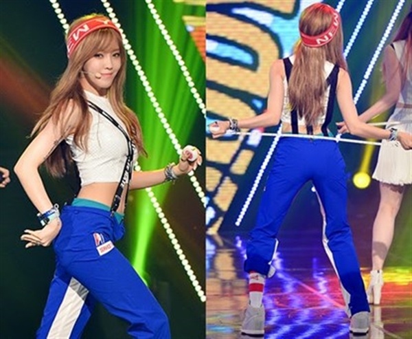 Nhung dao cu bieu dien doc dao cua sao Kpop hinh anh