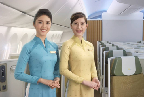 Dong phuc cua Vietnam Airlines dinh nghi an nhai hinh anh