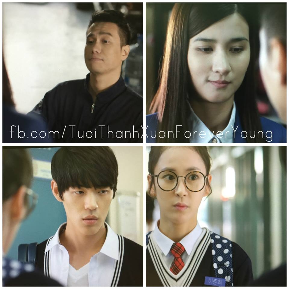 Ở một nhánh khác, Hưng (Việt Anh) và cậu học trò Jiyong (Shin Jae Ha) đều rất thích Mai (Kim Tuyến), trong khi cô em Junhee (Roh Haeng Ha) của Junsu cũng tìm mọi cách để được Ji Yong để ý. Về phía Mai, cô giáo đẹp người đẹp nết chỉ yêu quý cả Hưng và Jiyong khiến mối quan hệ tay bốn thêm phức tạp. 