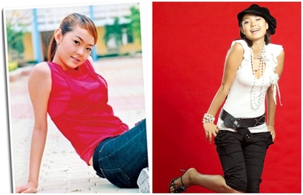 Minh Hằng thuở mới vào nghề.