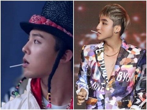 Sơn Tùng M-TP thường bị so sánh với giống G-Dragon.