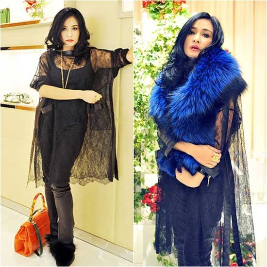 Dù diva là người đàn bà không tuổi trong showbiz.