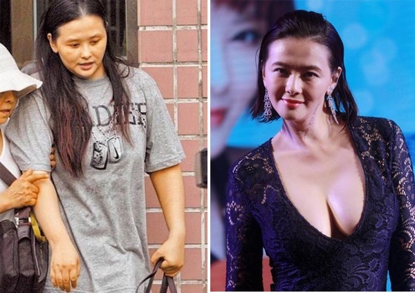 Tiêu Thục Thận già nua và khiến nhiều người không thể nhận ra cô chỉ vài tháng sau khi ở ẩn bởi cơ thể béo quá nhanh