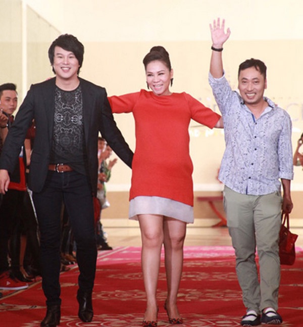 Bộ ba giám khảo Vietnam Idol năm nay.