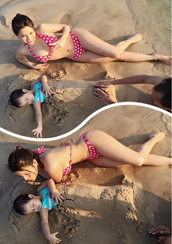 Đã qua sinh nở nhưng cựu siêu mẫu Thu Phương vẫn sở hữu vóc dáng nhiều người đáng ngưỡng mộ.