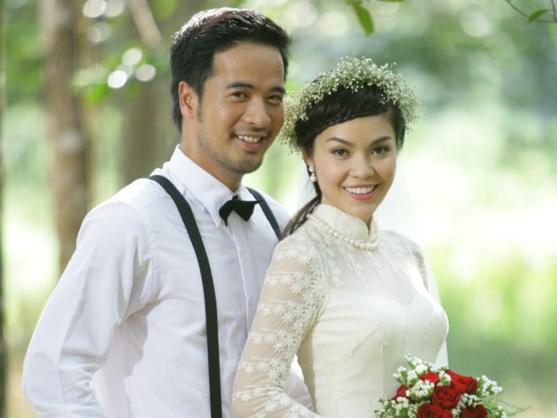 Duong Cam Lynh lam co dau cua Doan Thanh Tai trong phim moi hinh anh