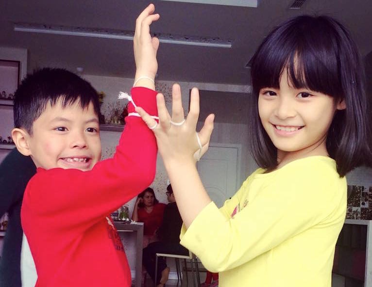 Anh doi thuong cua cac be Bo oi, minh di dau the? hinh anh