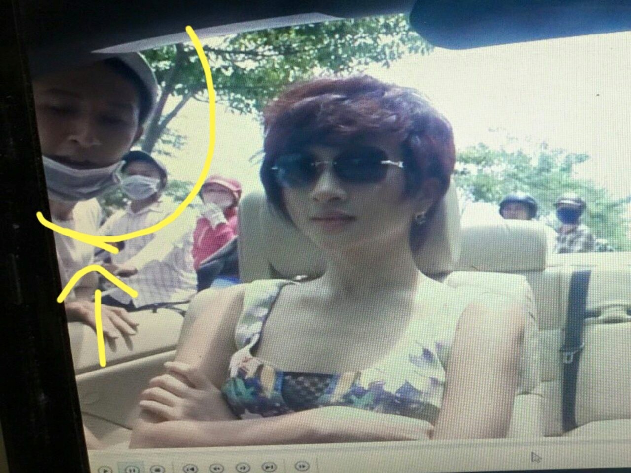 Dien vien Kim Tuyen bi cuop dan canh giat tui o Sai Gon hinh anh