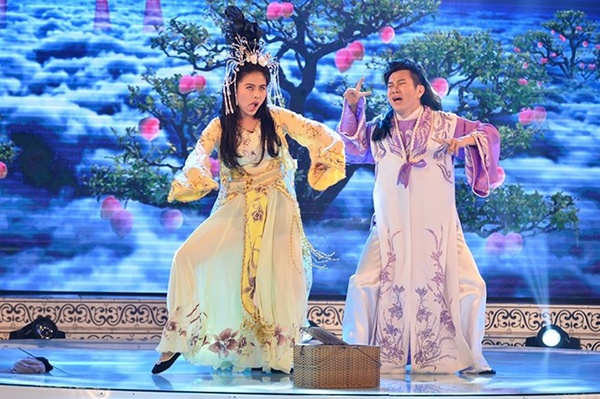 Mặc dù biến thành tiên nhưng nhan sắc vẫn không khá hơn là bao.