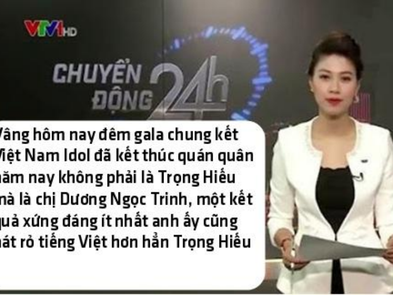 Mat gi khi bam vao anh che cac BTV VTV tren mang xa hoi? hinh anh