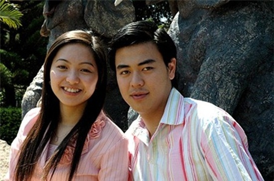 MC Lưu Hà khi còn hạnh phúc bên MC Tuấn Tú.