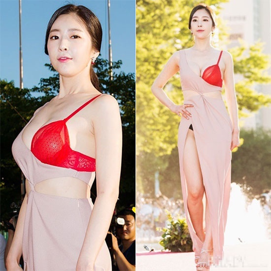 rên thảm đỏ khai mạc Liên hoan phim quốc tế Bucheon,   Kim Yoo Yeon gây chú ý với váy 