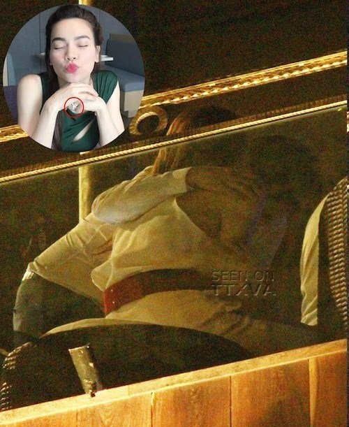 Hà Hồ cùng chiếc nhẫn kim cương