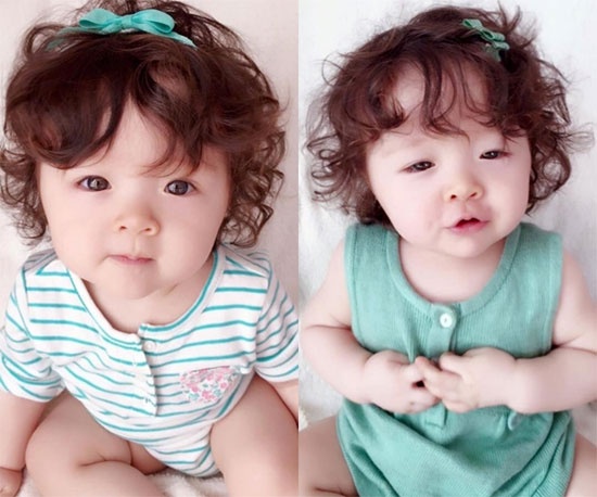 Mẹ Elly Trần thường cài bờm...