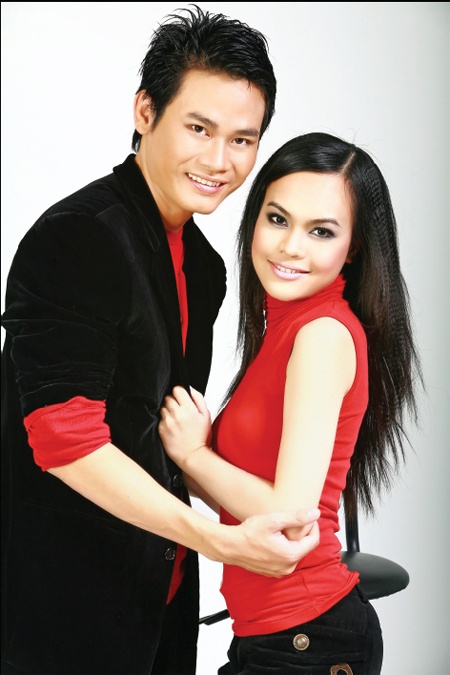 Hồng Phúc và Quỳnh Phượng.