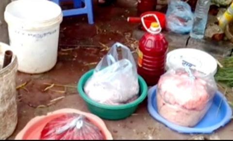 Nhiều quán tiết canh vè hè có nguy cơ ngộ độc thực phẩm rất cao.