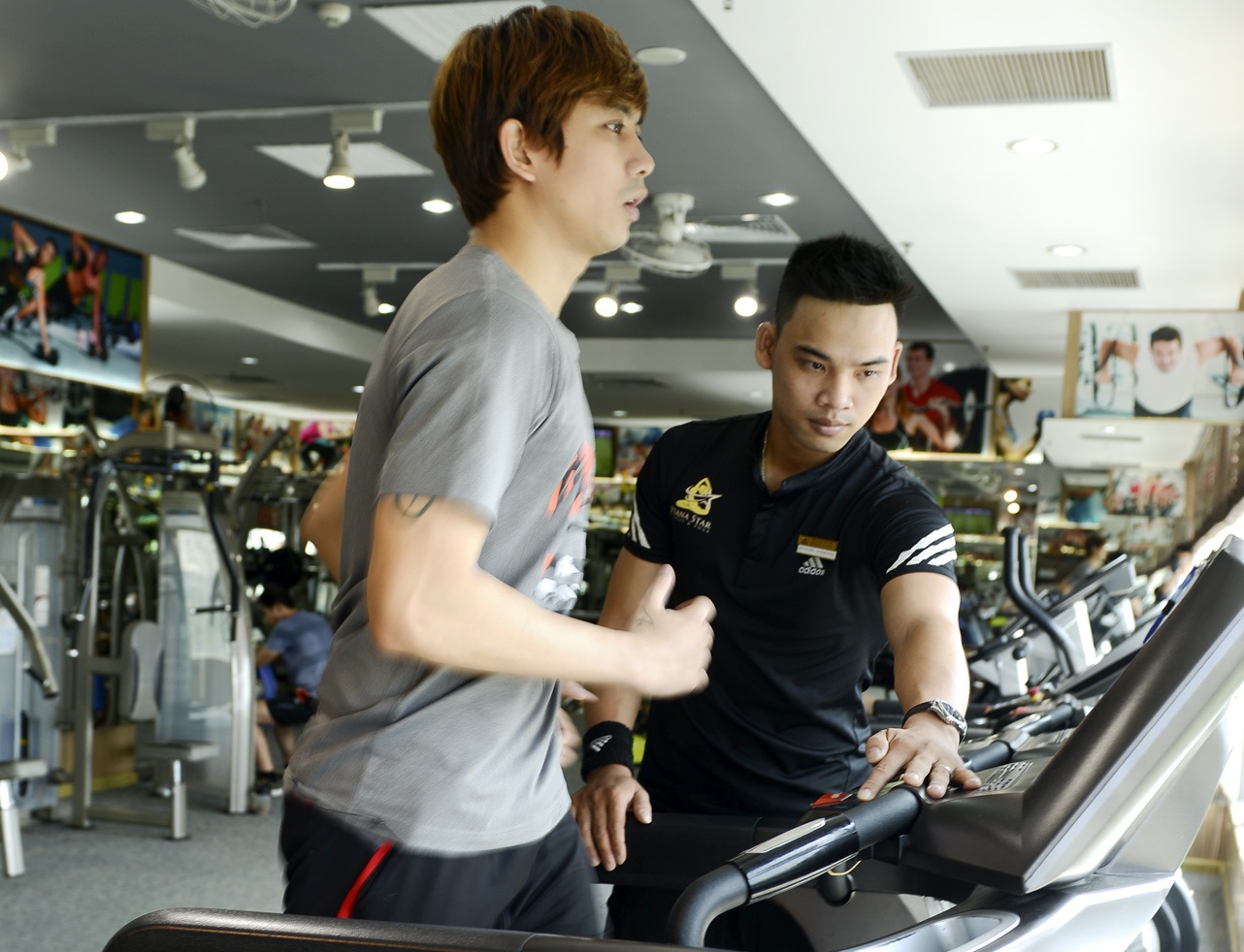 Giam can cung Tim: Tap chay bo theo do thi hinh Sin hinh anh