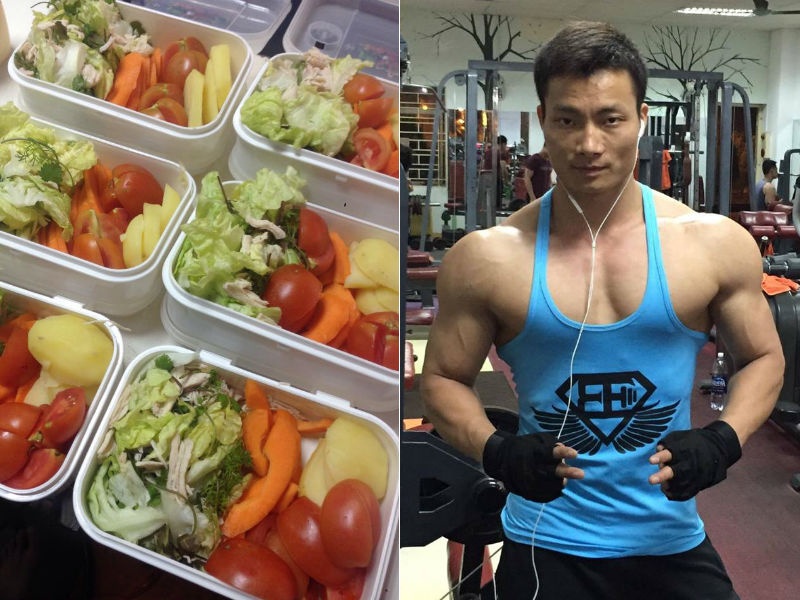 9X tang 20 kg nho thuc don tu nau hinh anh
