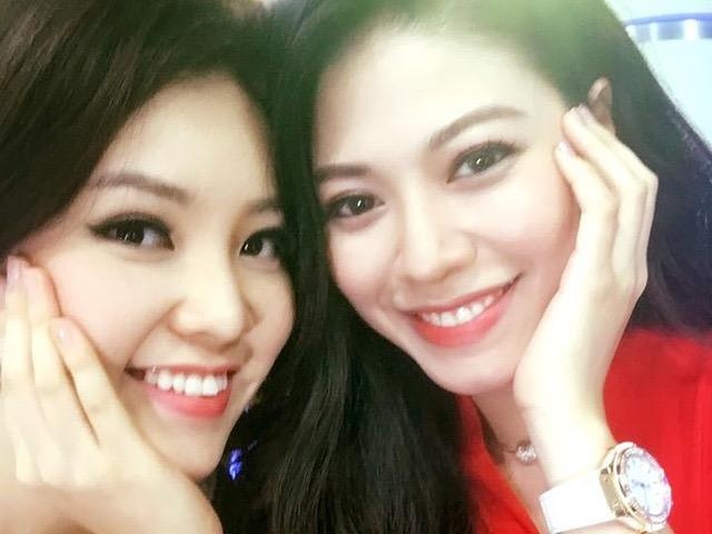 Ngoc Trinh: 'Toi va Thuy Van luon tranh su do ky' hinh anh