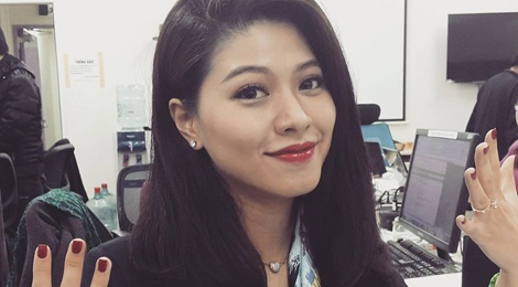 BTV Ngoc Trinh: 'Noi toi co nguoi chong lung cung dung' hinh anh