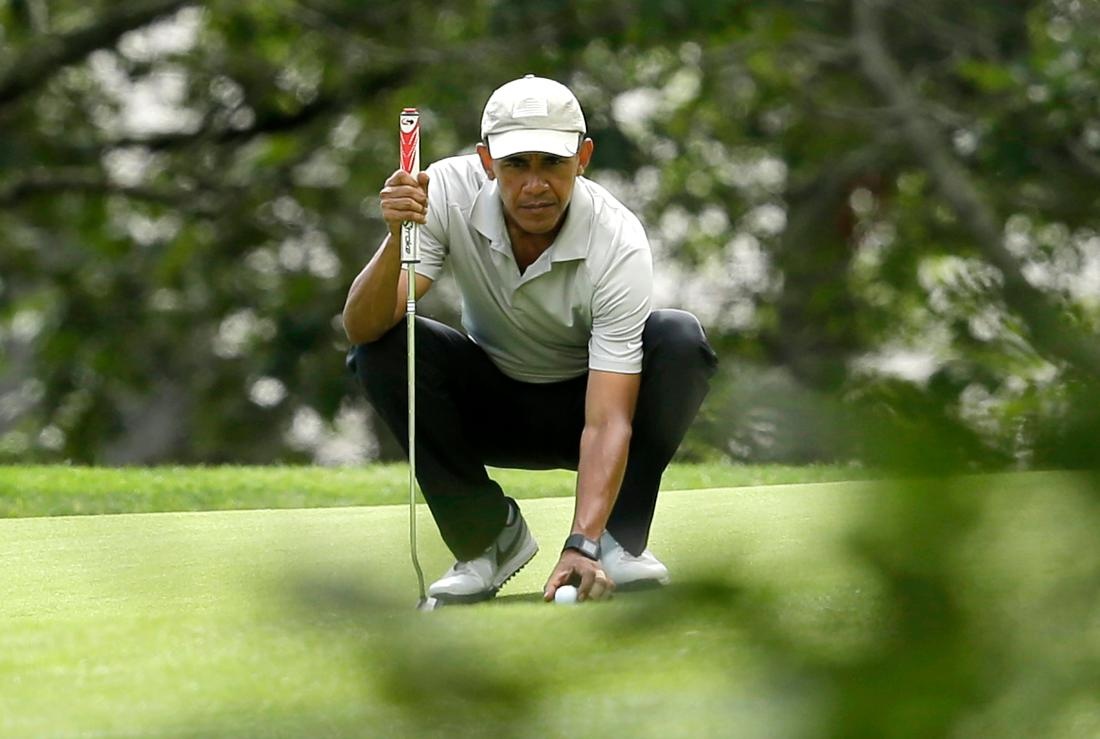 Obama ren luyen suc khoe anh 4