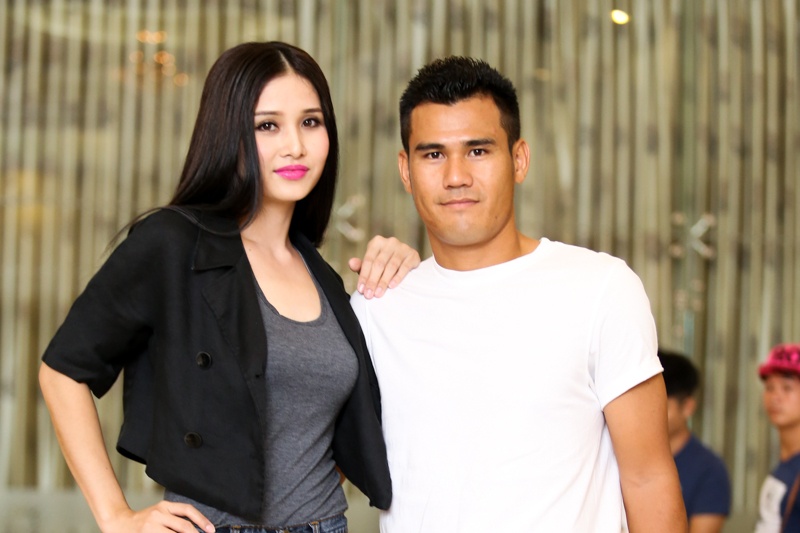 Phan Thanh Binh dua vo di casting Next Top Model hinh anh