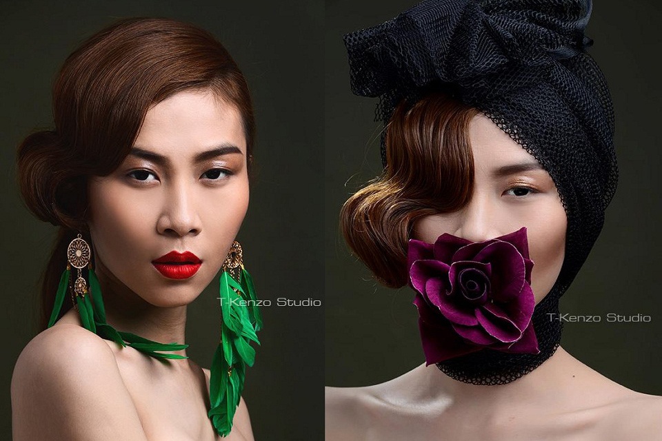 'Ban sao' Thuy Tien nong bong trong bo anh moi hinh anh