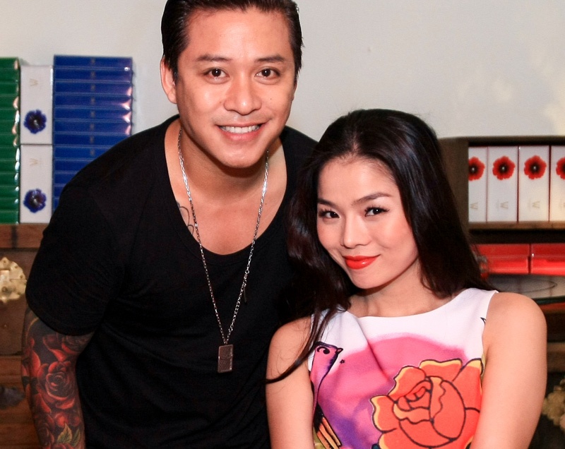 Le Quyen tro lai ben 'nguoi tinh' Tuan Hung hinh anh