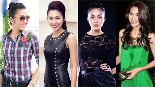 7 kieu toc lam nen 'thuong hieu' Tang Thanh Ha hinh anh