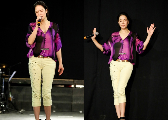 'Ba me 4 con' Thu Phuong khoe dang manh mai tren san tap hinh anh