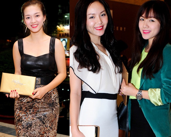 Sao Viet no nuc di xem liveshow Thu Phuong hinh anh