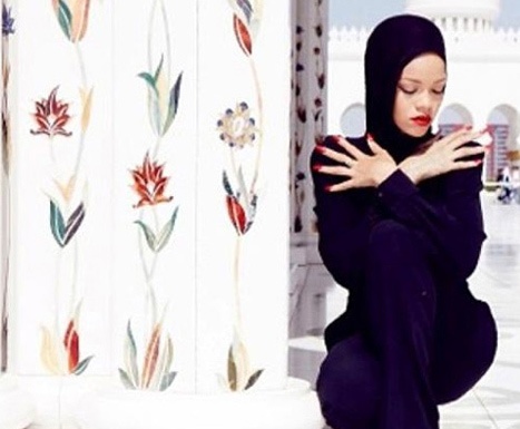 Rihanna bi duoi co vi chup anh nhay cam hinh anh