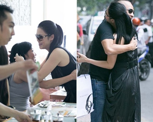 Thu Phuong chia tay Phuong Thanh truoc khi ve My hinh anh