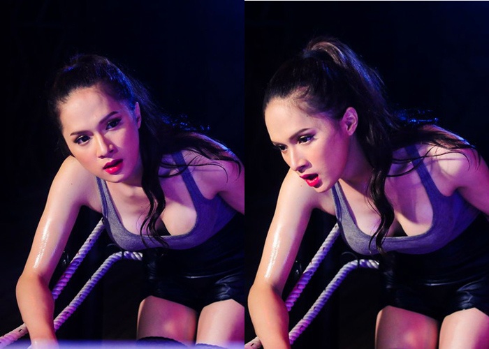 Huong Giang Idol trung vong 1 nong bong voi boxing hinh anh