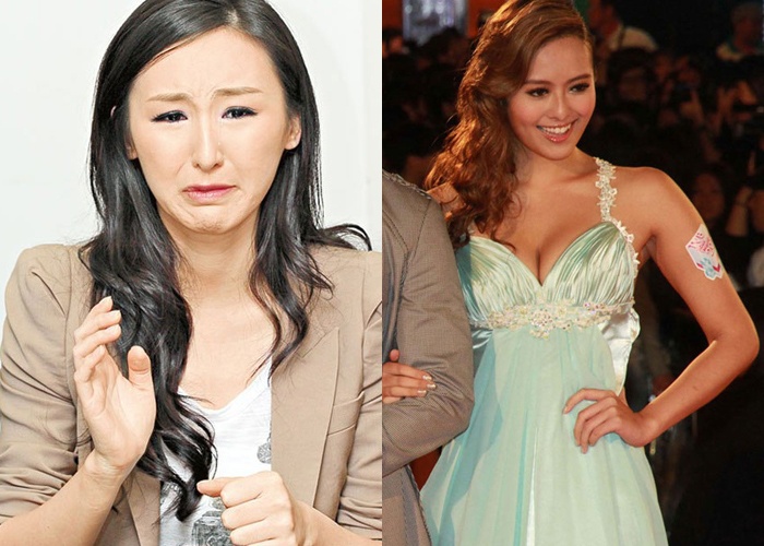 Loat sao TVB rot gia mat hang vi noi xau, 'cap' dong gioi hinh anh