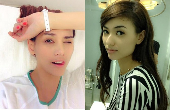 Sao Viet nhap vien van chup hinh xinh de dang bao hinh anh