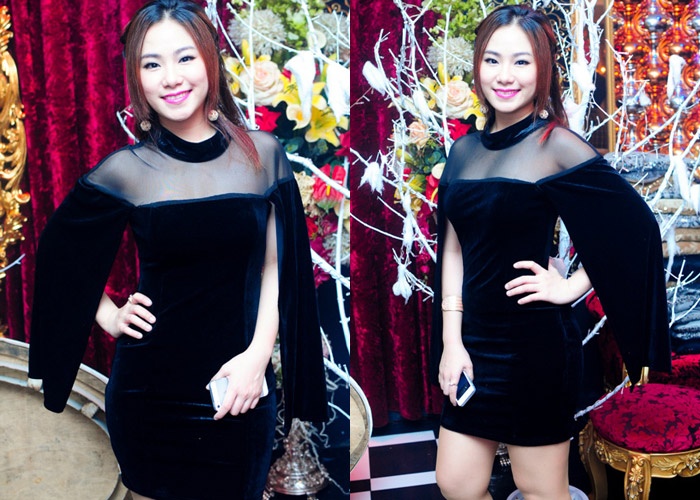 Luong Bich Huu chon nham vay 'ba gia' di du tiec hinh anh