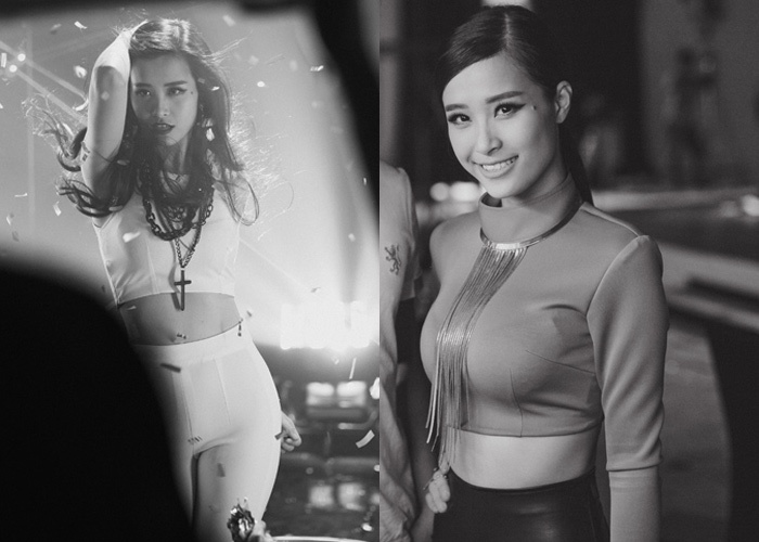 Dong Nhi khoe eo con kien trong MV moi hinh anh