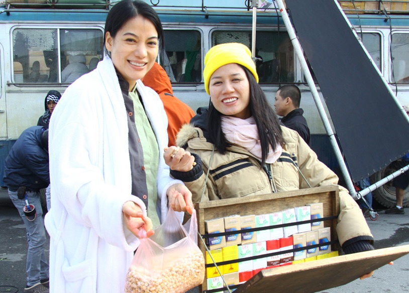 Truong Ngoc Anh bi ngat xiu khi quay phim o Nam Dinh hinh anh