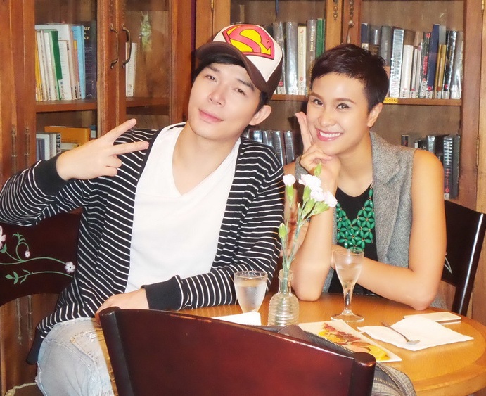 Nathan Lee va Phuong Mai cong khai yeu nhau tren truyen hinh hinh anh