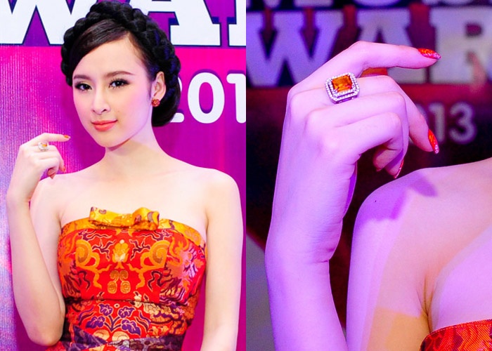 Angela Phuong Trinh deo trang suc gan 300 trieu du ZMA hinh anh
