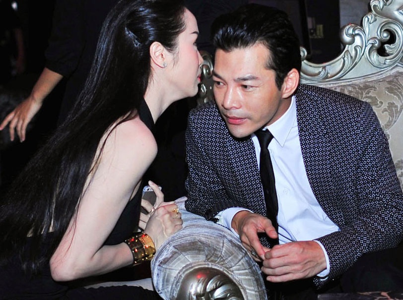 Bao Son than thiet tro chuyen cung cac nguoi dep sau ly hon hinh anh